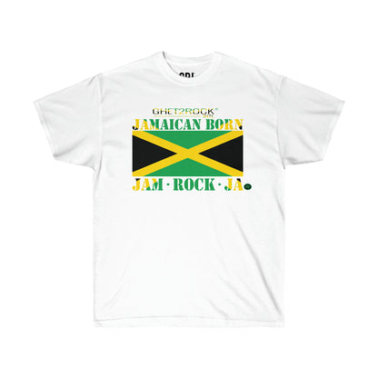 Jam Rock Jamaica Born V1 Unisex Ultra Cotton Tee