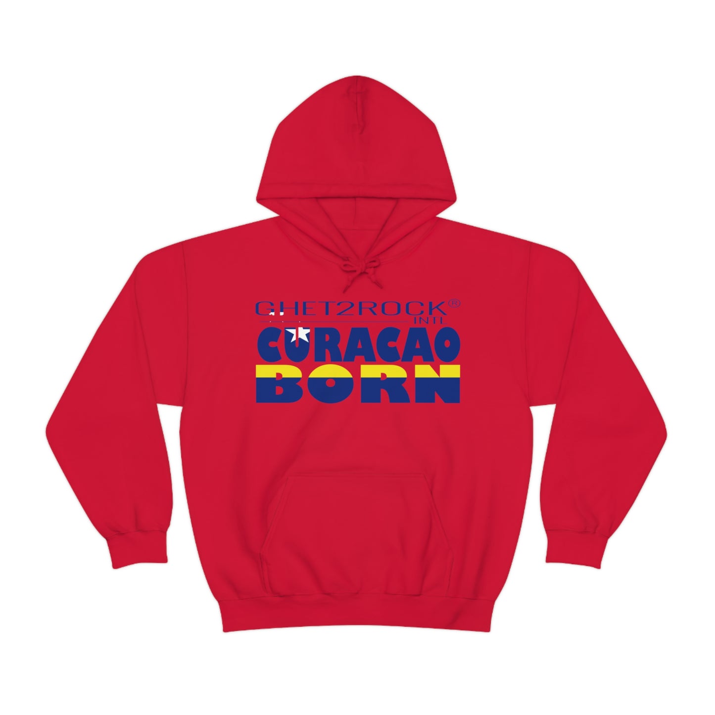 Curacao Born Unisex Heavy Blend™ Hooded Sweatshirt