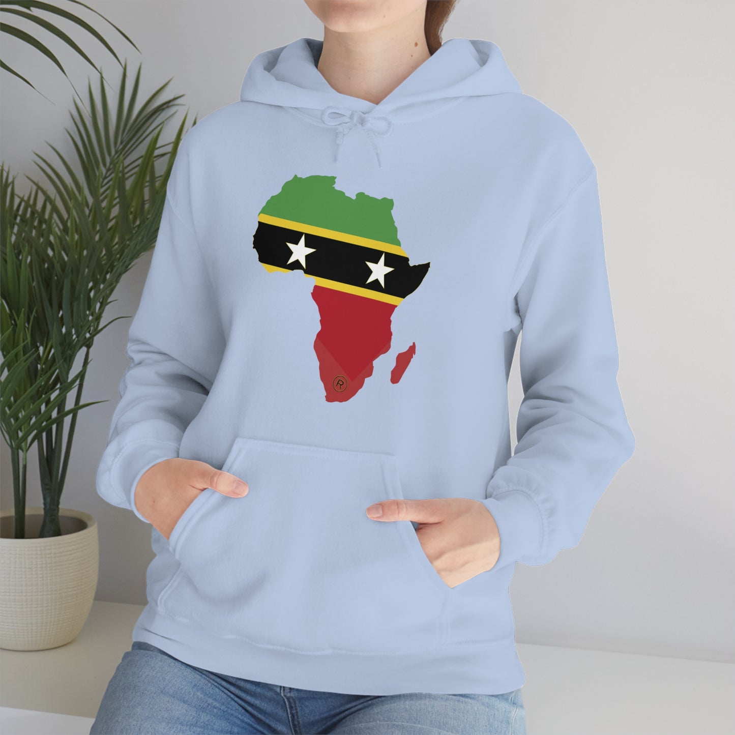 SKN Africa Land V1 Unisex Heavy Blend™ Hooded Sweatshirt