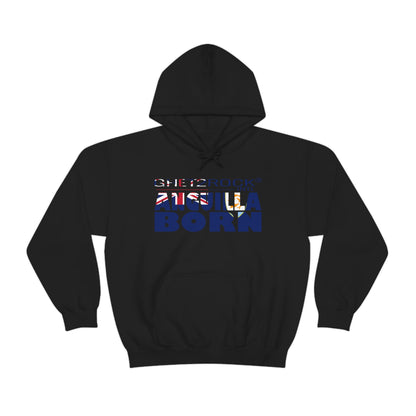 Anguilla Born Unisex Heavy Blend™ Hooded Sweatshirt