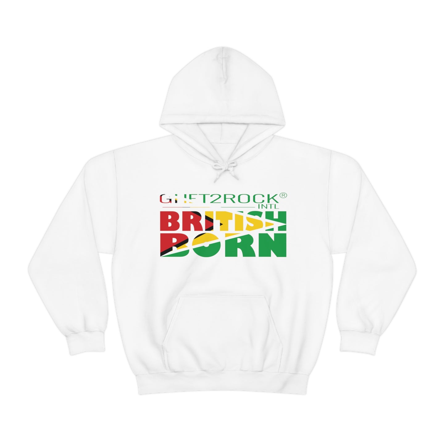 Guyana British Born Unisex Heavy Blend™ Hooded Sweatshirt