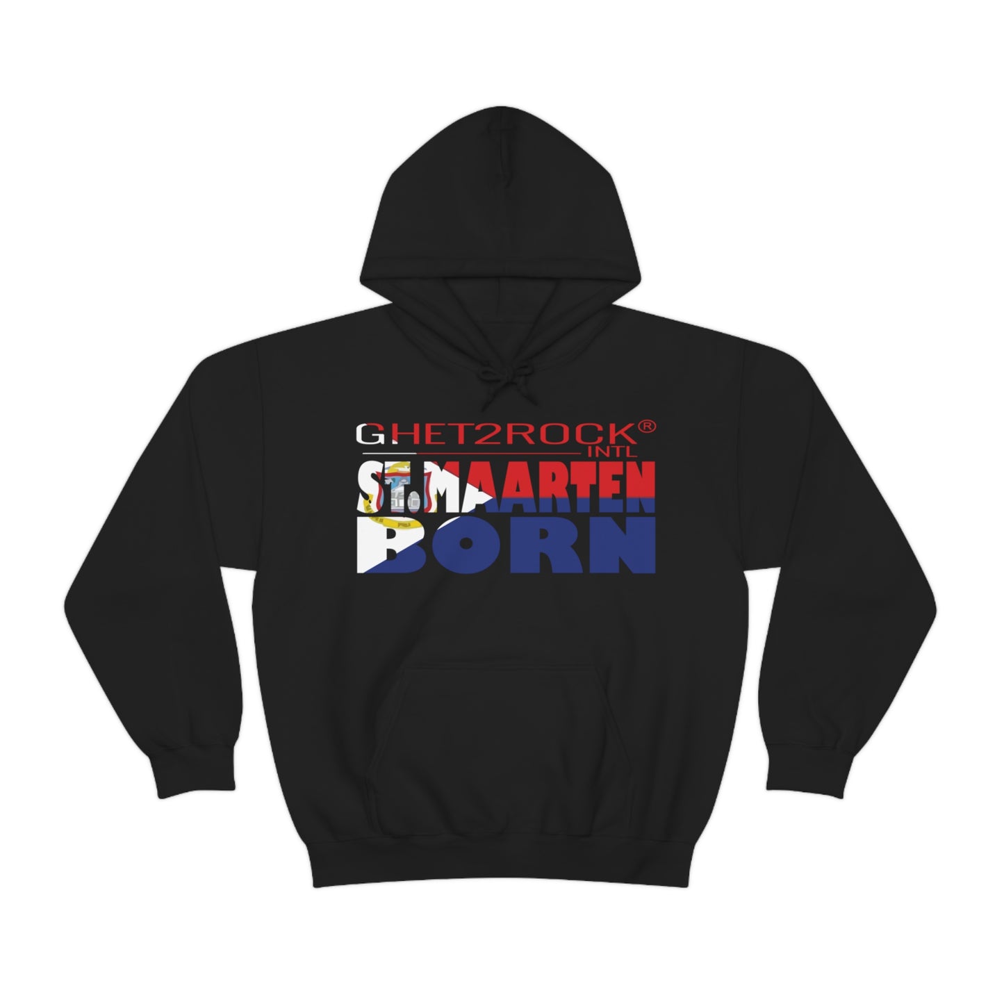 ST Maarten Born Unisex Heavy Blend™ Hooded Sweatshirt